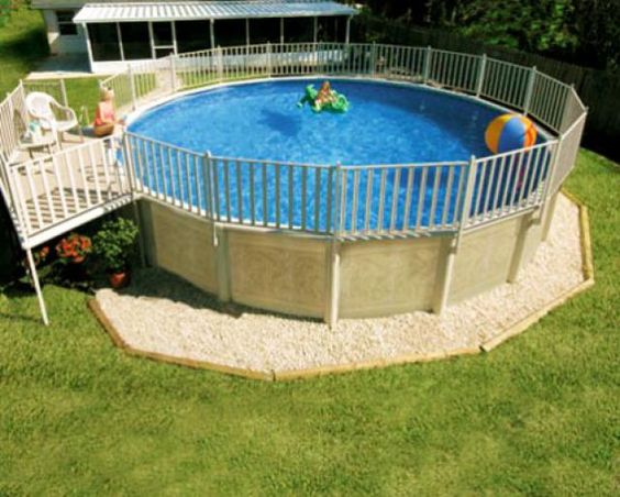 Above Ground Pool Landscaping Ideas