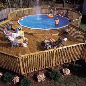 50 Above Ground Pool Ideas of 2019 Trends (A Guide to Build Pool)