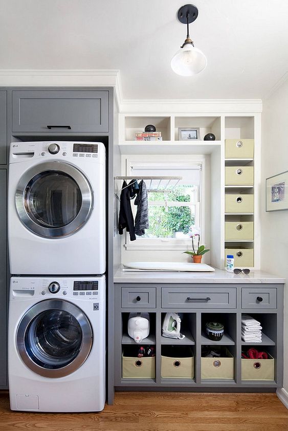 Basement Laundry Room Design