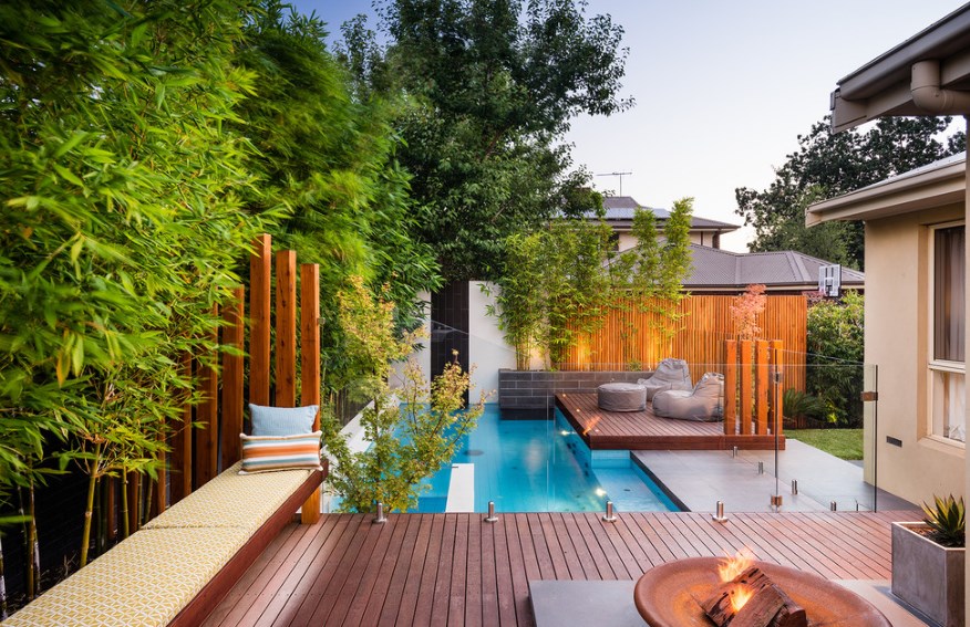 pool fence and privacy ideas