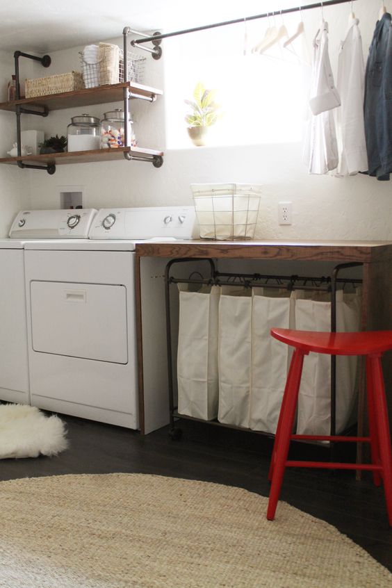 Useful Basement Laundry Room Ideas