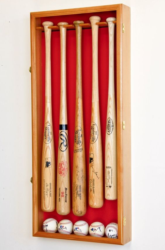 Baseball Bat Display Case