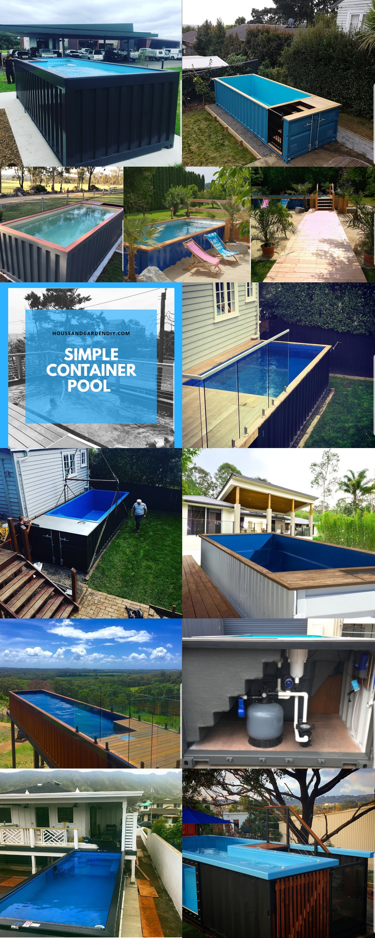 Simple Shipping Container Pool