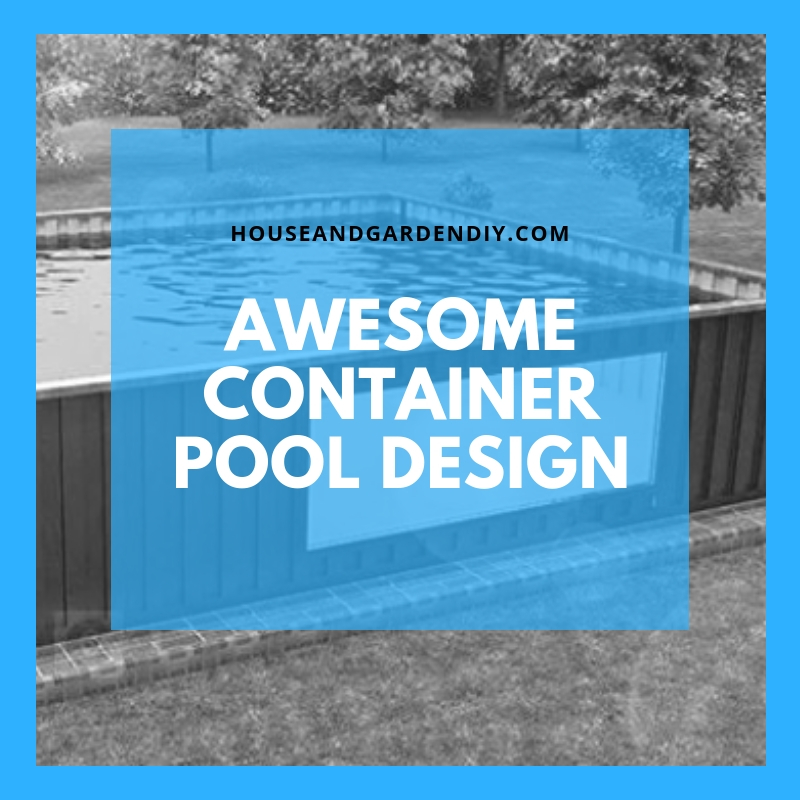 Awesome Container Pool Design