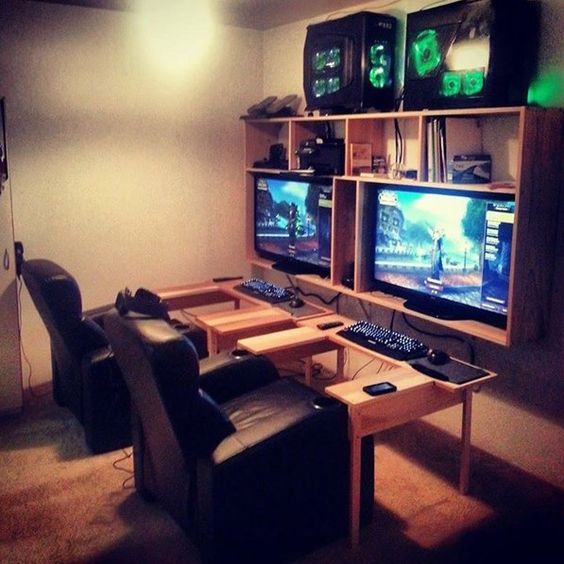 Couples Gaming Setup