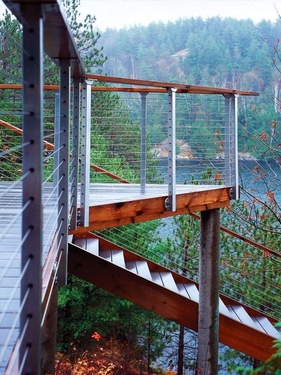 Outdoor Stair Railings