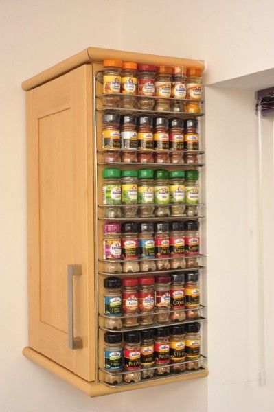 Wall Spice Rack Ideas