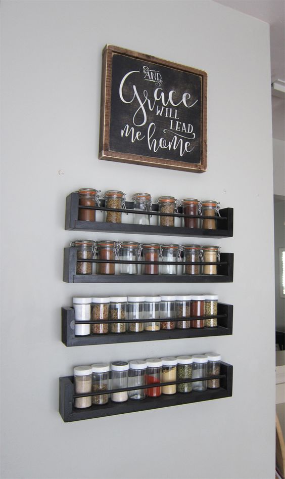 Wood Spice Rack Ideas