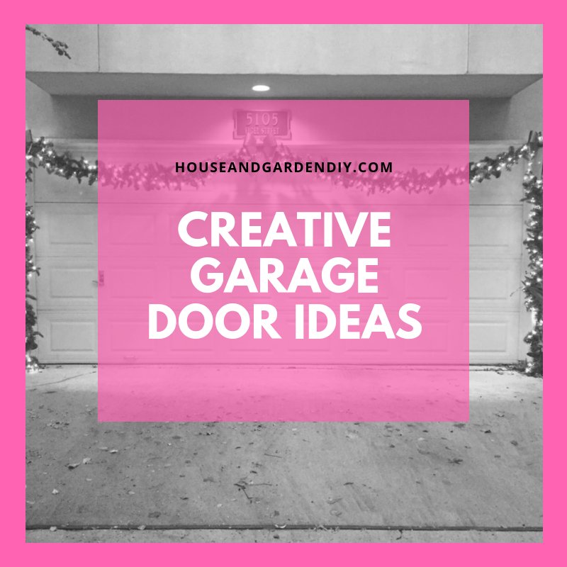 Creative garage door ideas