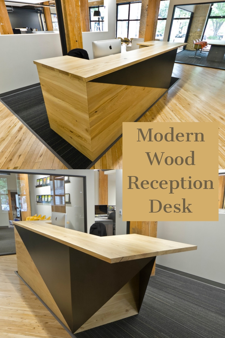 MOdern wood reception ideas