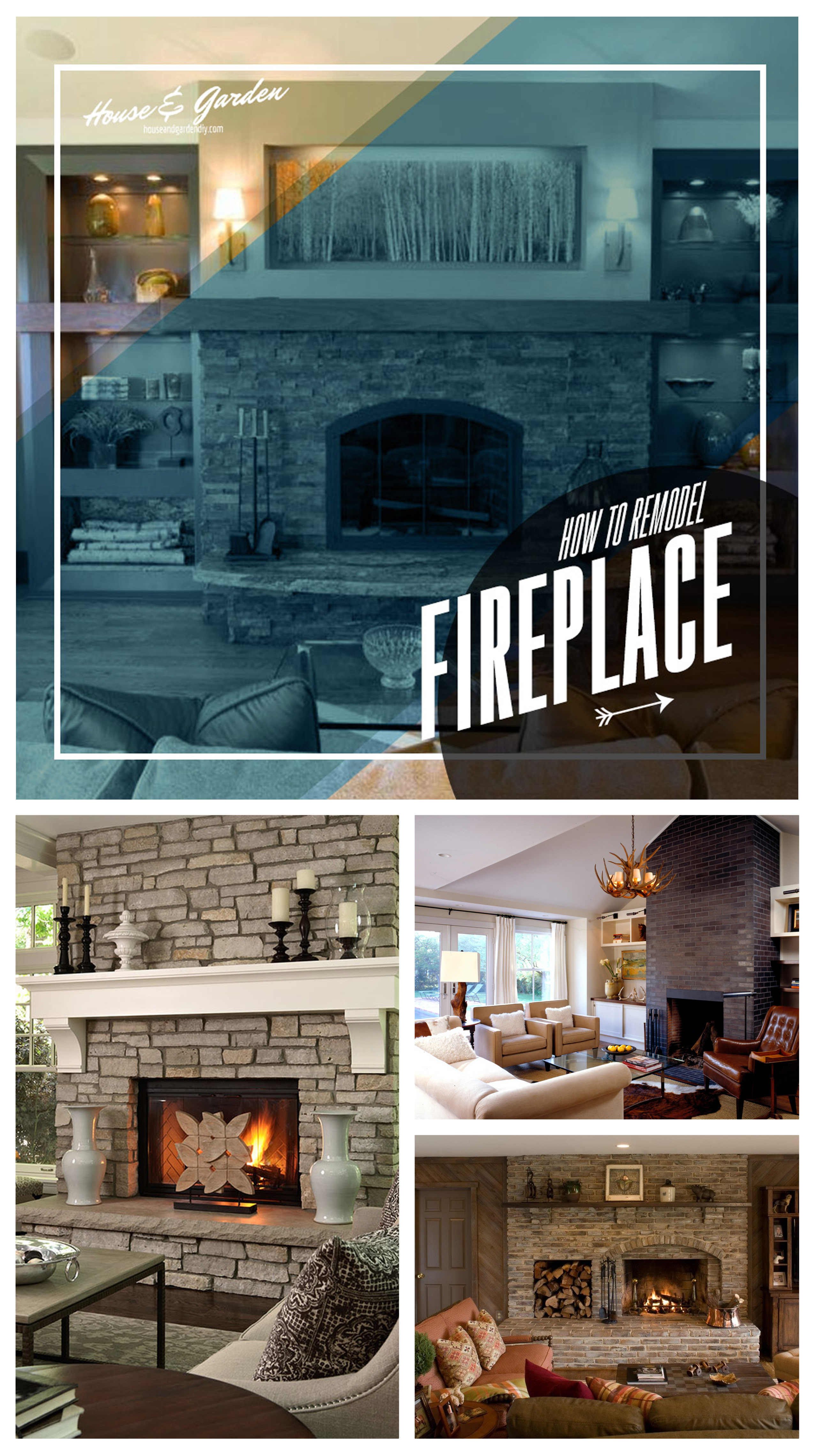 How to Remodel Your Fireplace - Tips to Remodel