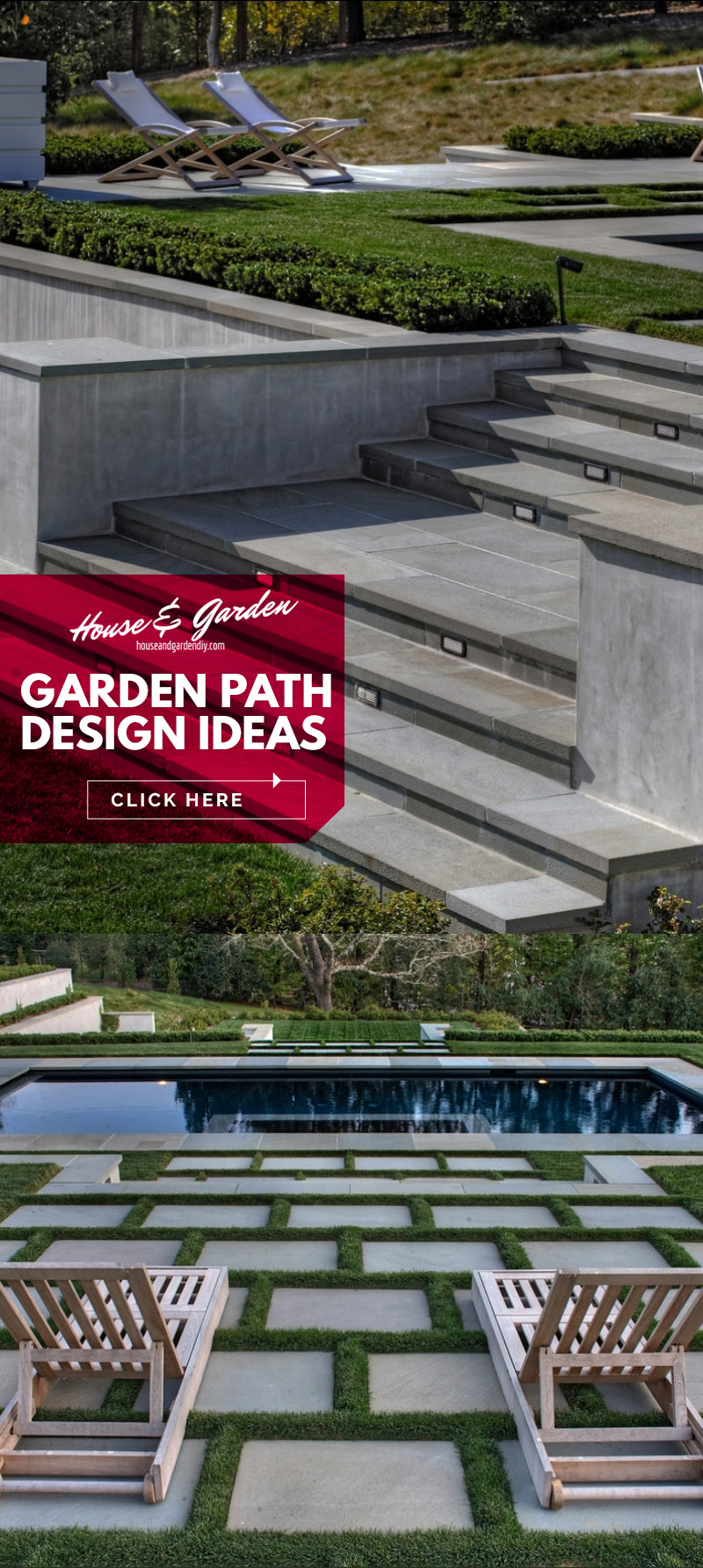 cheap garden path ideas