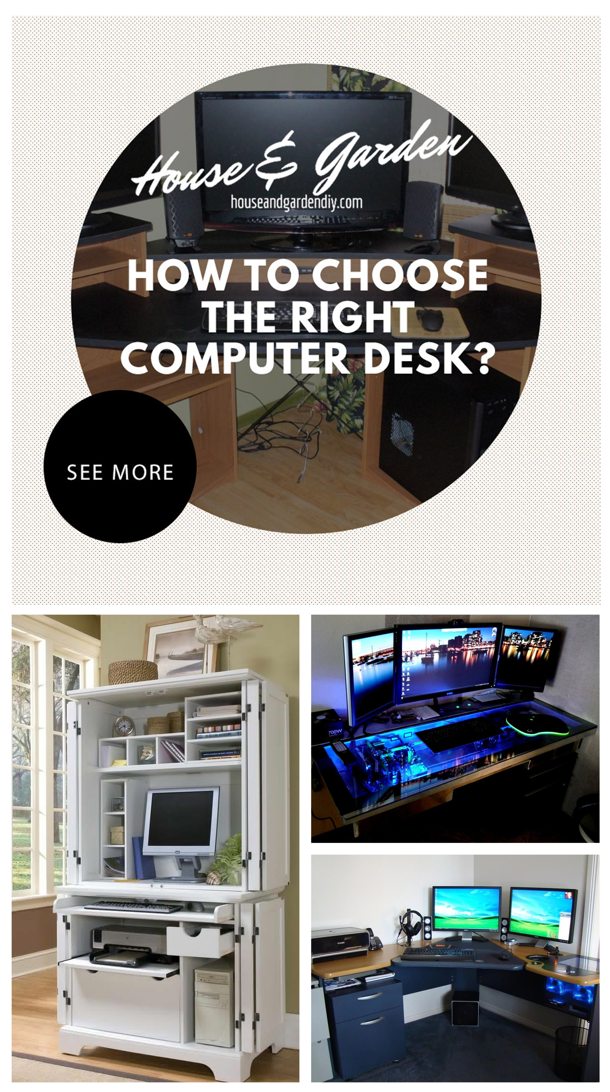 17+ Computer Desk Ideas 2019 (How to Choose)