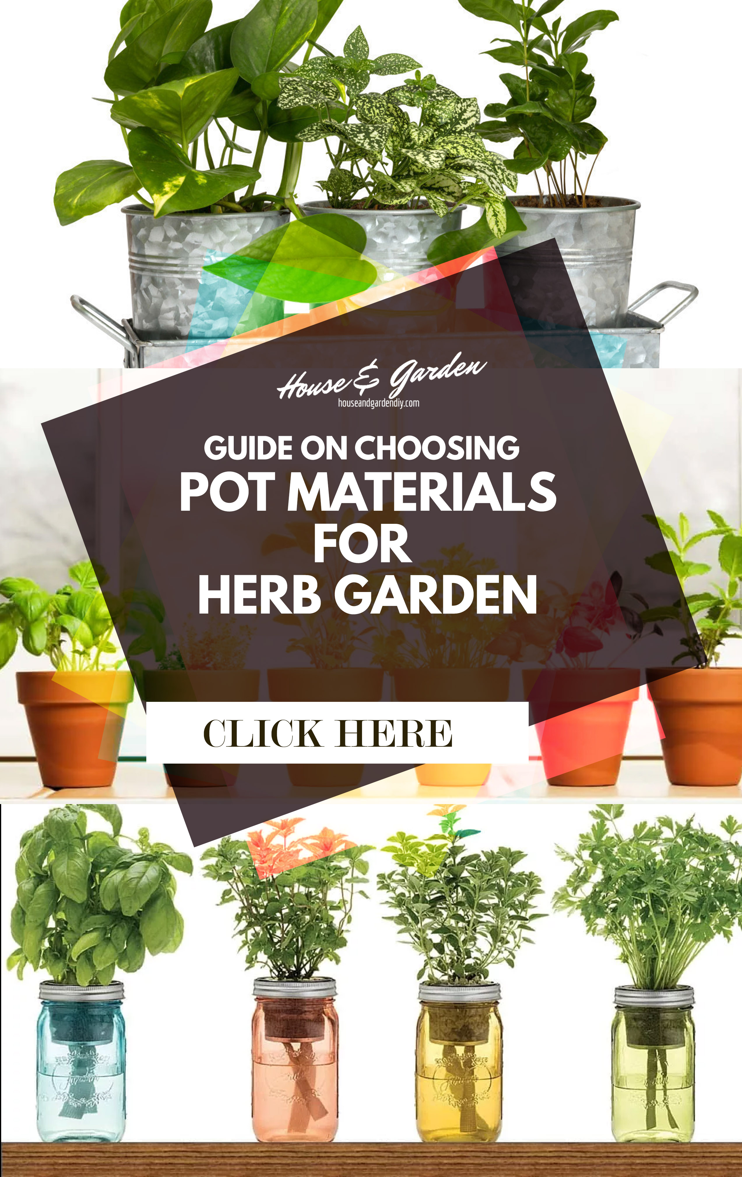 Choosing Herb Pot Materials
