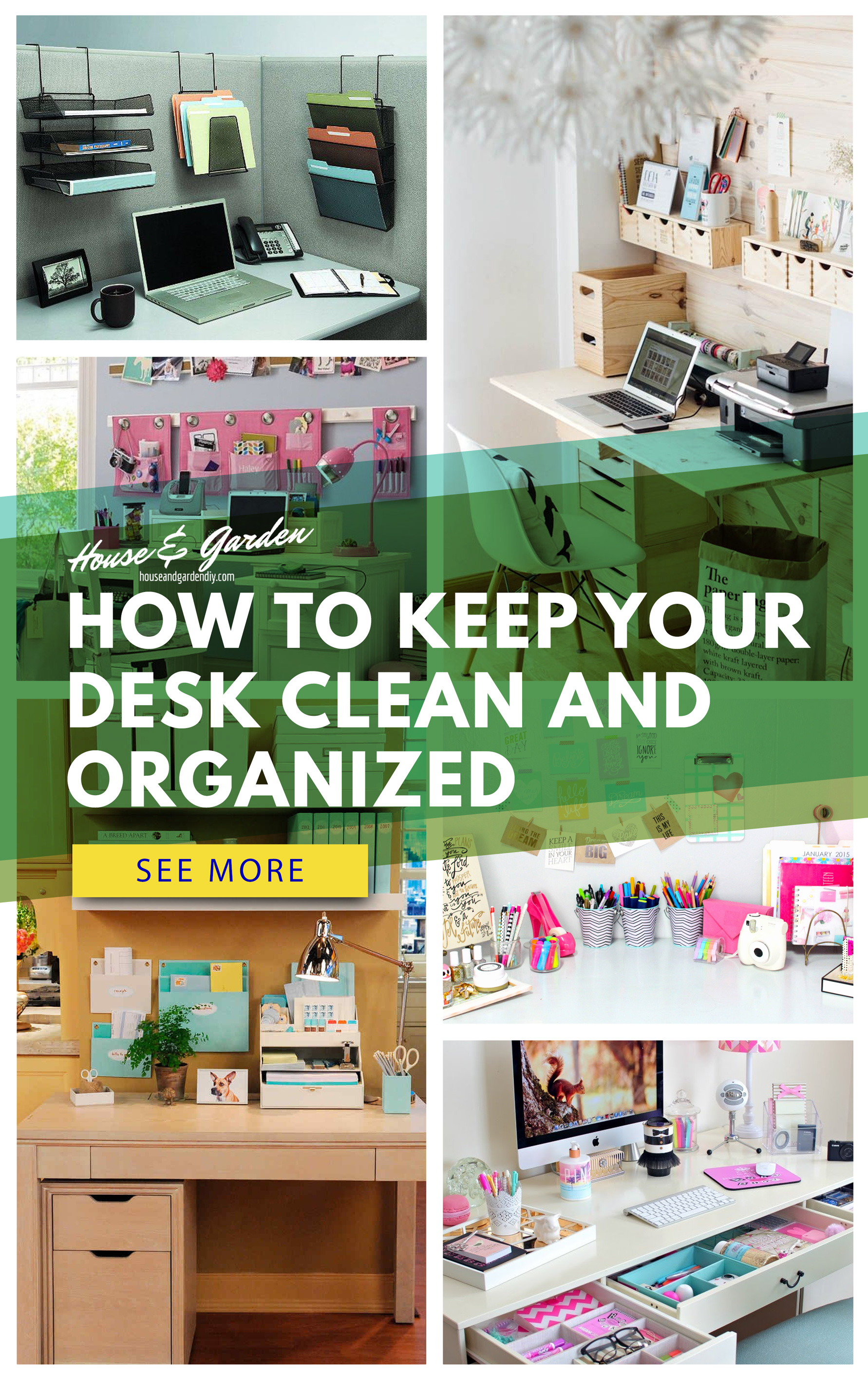 How to Keep your Desk Clean and Organized  