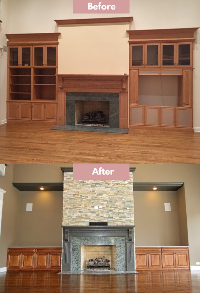 17+ Fireplace Remodel Before and After & How to Remodel Your Fireplace