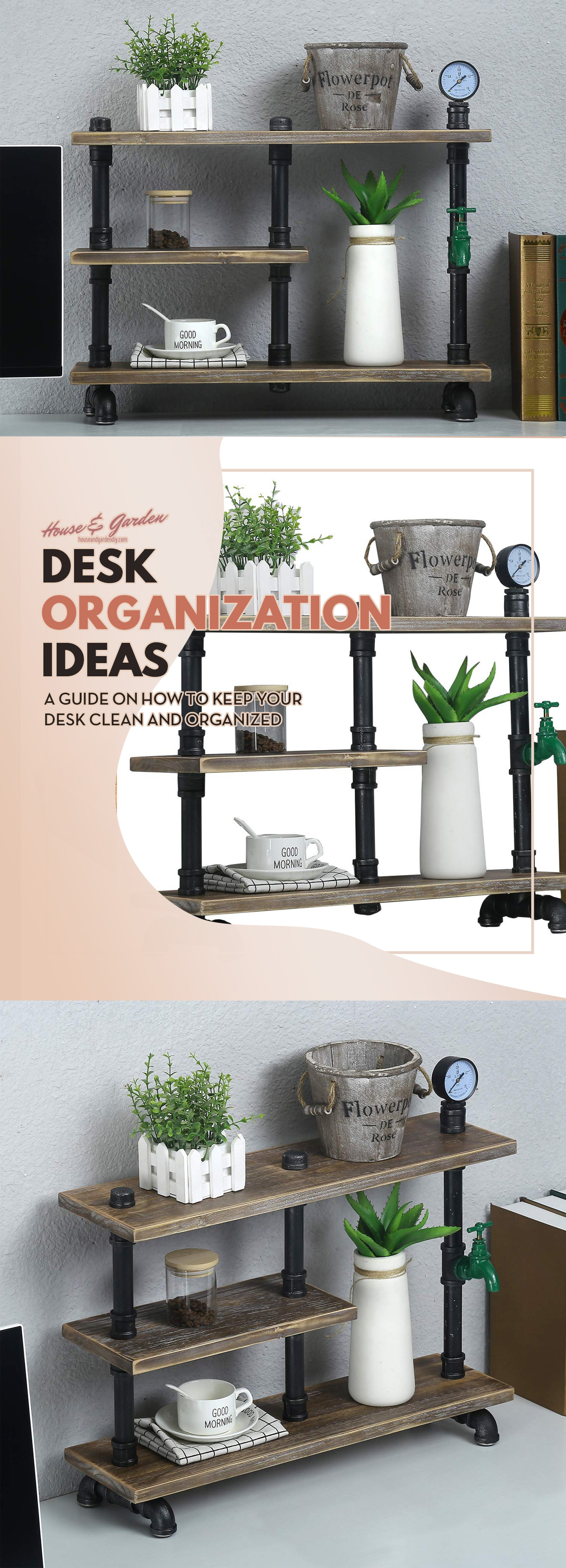 small desk organization ideas