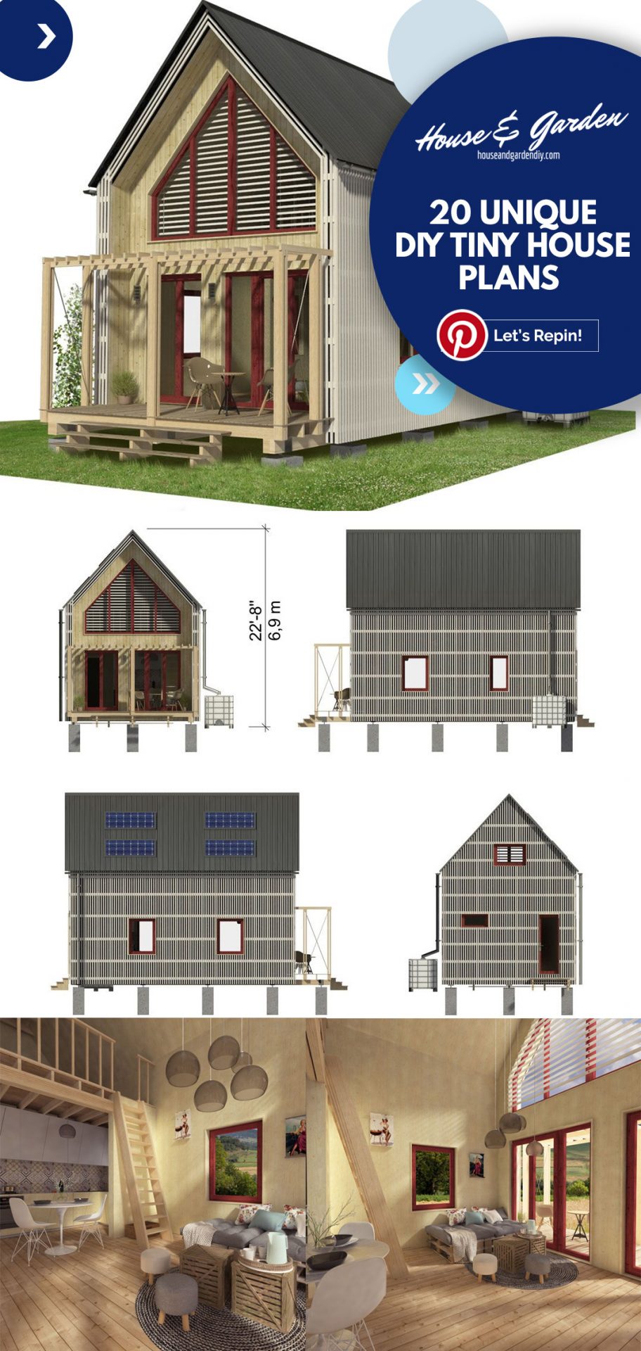 modern tiny house plans