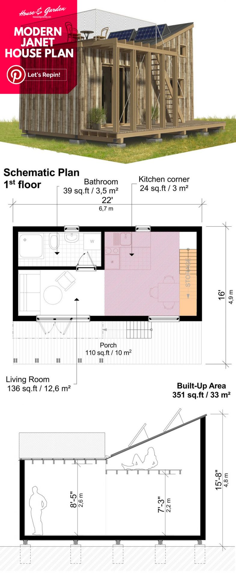 tiny house designs and floor plans