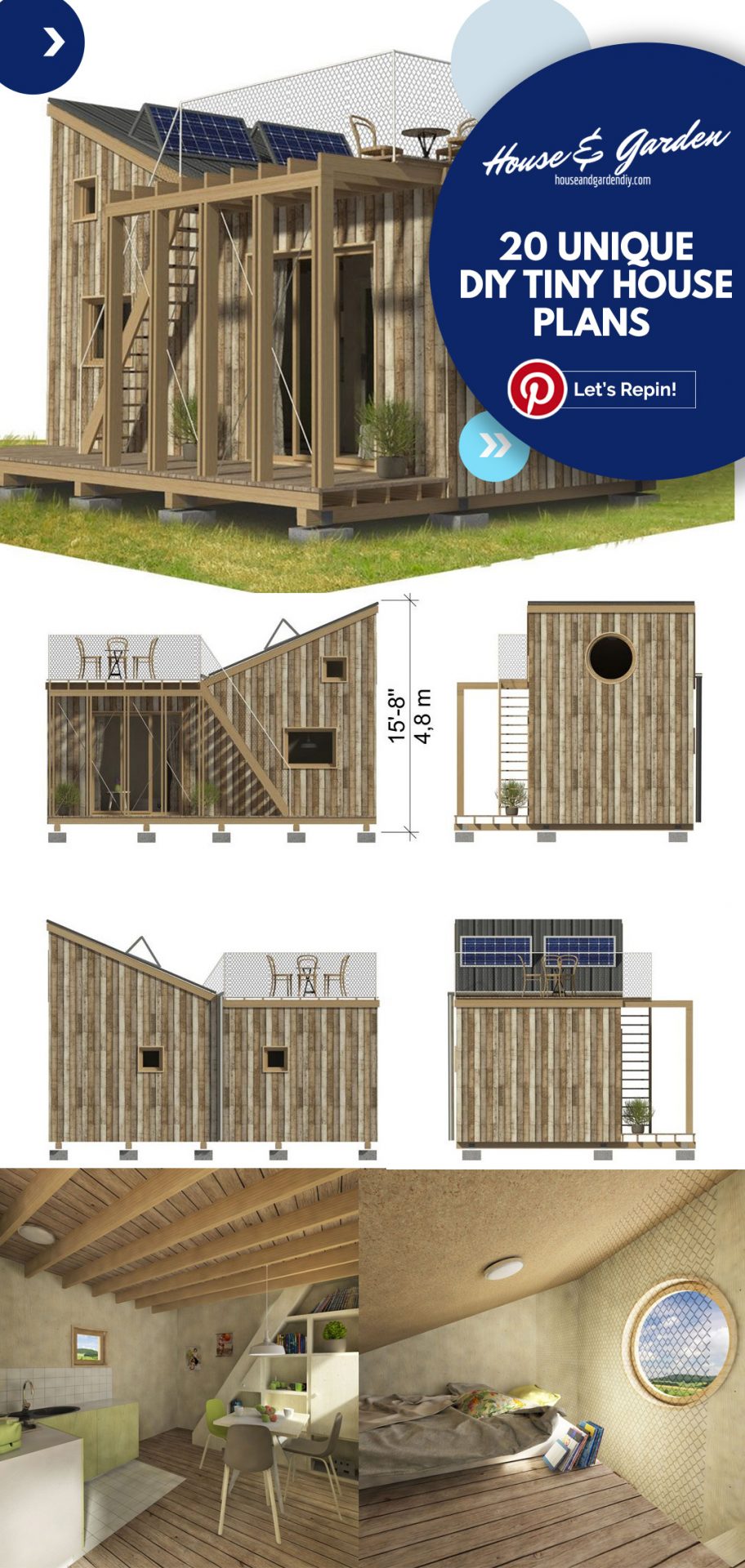 tiny house plans on trailer