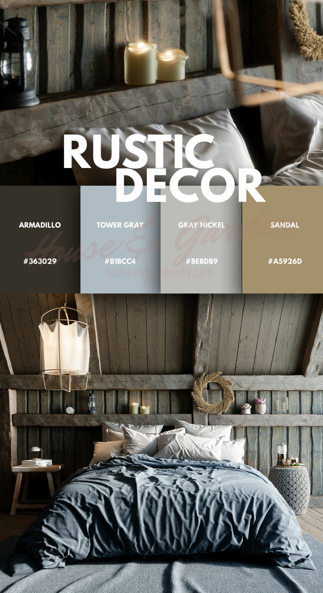 rustic bedroom colors